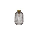 IDEAL LUX Κρεμαστό Φωτιστικό MINT-1 1xE27 Φιμέ Χρώματος – 237442