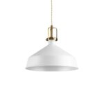 IDEAL LUX Κρεμαστό Φωτιστικό ERIS-2 SP1 1xE27 Λευκού Χρώματος – 238135