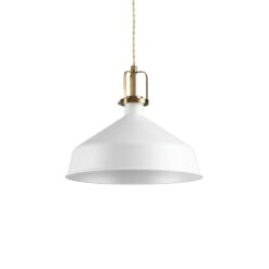 IDEAL LUX Κρεμαστό Φωτιστικό ERIS-2 SP1 1xE27 Λευκού Χρώματος – 238135