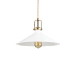 IDEAL LUX Κρεμαστό Φωτιστικό ERIS-4 1xE27 Λευκού Χρώματος – 238210