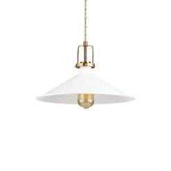 IDEAL LUX Κρεμαστό Φωτιστικό ERIS-4 1xE27 Λευκού Χρώματος – 238210