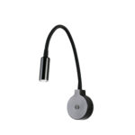 Faro Barcelona PIXIE Επιτοίχιος Αναγνώστης Μαύρου Χρώματος LED 2W 2700K – 24016