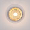 Επιτοίχιο Φωτιστικό LEANO Trio Lighting LED 6W 560lm 3000K Περιστρεφόμενο Χρυσό – 240310179