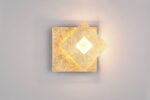Επιτοίχιο Φωτιστικό LEANO Trio Lighting LED 6W 560lm 3000K Περιστρεφόμενο Χρυσό – 240319179