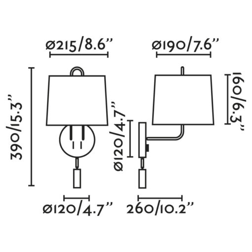 Faro Barcelona MONTREAL Επιτοίχιο Φωτιστικό Λευκού Χρώματος , με LED Αναγνώστη – 24032-01
