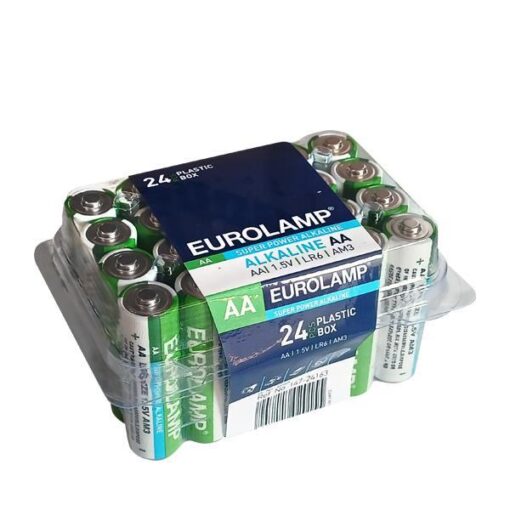 ΜΠΑΤΑΡΙΑ ΑΛΚΑΛΙΚΗ 1,5 V ΑΑ  LR6 24τμχ EUROLAMP – 147-24163