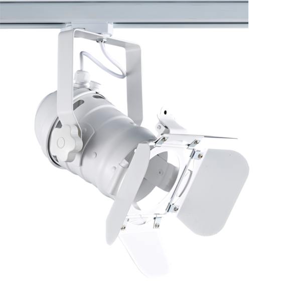 Λευκό Σποτ Ράγας Τριφασικό Track Light Ατσάλι 1xE27 PAR30 4 Καλωδίων ACA – 242TLW4W