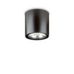 IDEAL LUX Φωτιστικό Οροφής MOOD 1xGU10 Μαύρου Χρώματος – 243450