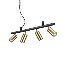 IDEAL LUX DYNAMITE SP4 OTTONE – 244624