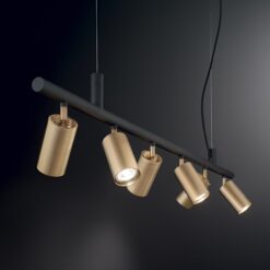 IDEAL LUX DYNAMITE SP4 OTTONE – 244624
