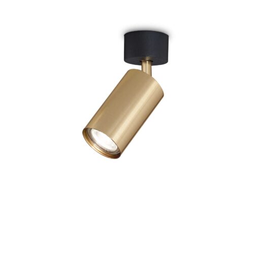IDEAL LUX Φωτιστικό Οροφής DYNAMITE 1xGU10 Χρυσού Χρώματος – 244662