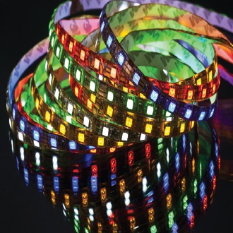 LED Ταινία 7.2W 24V Dimmable ACA 680lm Αδιάβροχη IP65 Πολύχρωμη RGB 5 Μέτρα – 24505030RGBPC