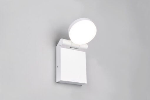 Απλίκα Τοίχου Περιστρεφόμενη Λευκή Ματ ADOUR  LED 7.5W 750lm CCT IP44 Trio Lighting – 245560131