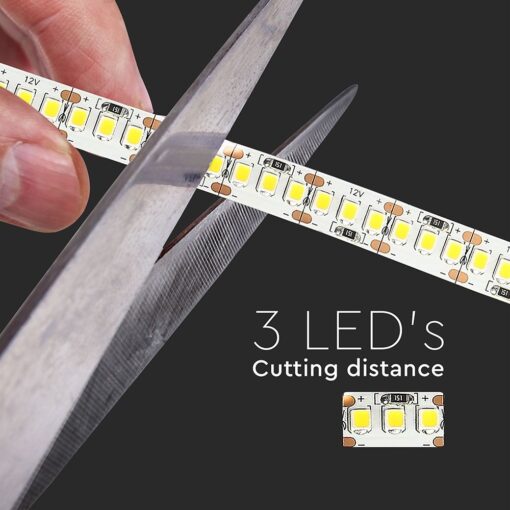 LED Ταινία 17W V-TAC Dimmable 1700lm/m Θερμό 3000K 5 Μέτρα – 212461