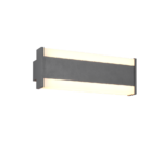 Απλίκα Τοίχου Ανθρακί 30cm DAWSON LED 7W 800lm CCT IP54 Trio Lighting – 246360142