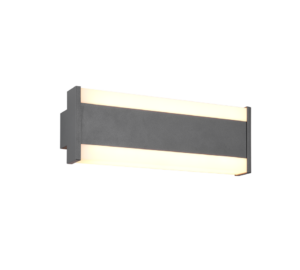 Απλίκα Τοίχου Ανθρακί 30cm DAWSON LED 7W 800lm CCT IP54 Trio Lighting – 246360142