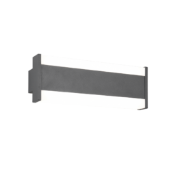 Απλίκα Τοίχου Ανθρακί 30cm DAWSON LED 7W 800lm CCT IP54 Trio Lighting – 246360142