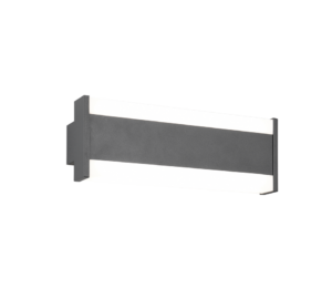 Απλίκα Τοίχου Ανθρακί 30cm DAWSON LED 7W 800lm CCT IP54 Trio Lighting – 246360142