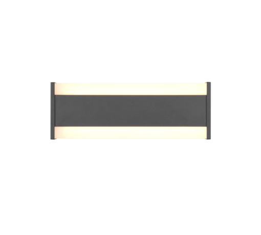 Απλίκα Τοίχου Ανθρακί 30cm DAWSON LED 7W 800lm CCT IP54 Trio Lighting – 246360142