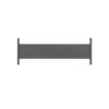 Απλίκα Τοίχου Ανθρακί 30cm DAWSON LED 7W 800lm CCT IP54 Trio Lighting – 246360142