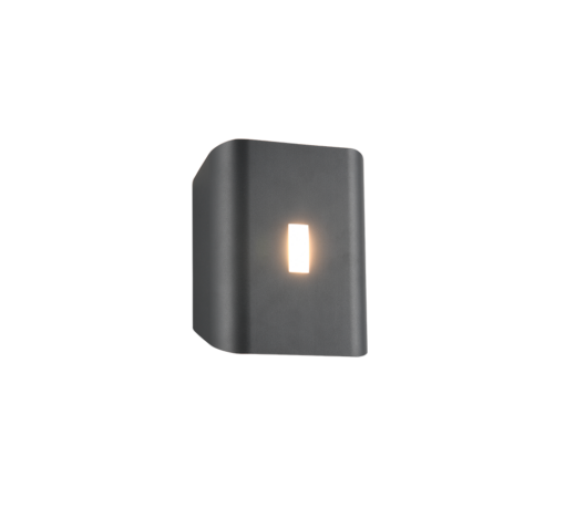 Απλίκα Αρχιτεκτονικού Φωτισμού Up-Down Ανθρακί SANTERNO LED 7.5W 850lm 2300-4000K  IP54 Trio Lighting – 246660342
