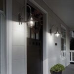 IDEAL LUX Απλίκα Τοίχου CIMA 1xE27 IP43 Μαύρου Χρώματος – 024134