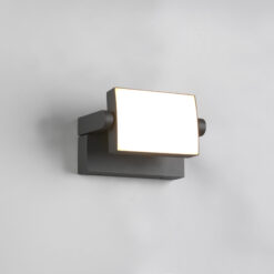 Απλίκα Τοίχου Περιστρεφόμενη Ανθρακί KANSAS LED 10W 1000lm 3000K IP44 Trio Lighting – 246860142