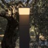 IDEAL LUX Φωτιστικό Κολωνάκι Κήπου STYLE LED 9W 4000K IP54 Μαύρου Χρώματος – 322230