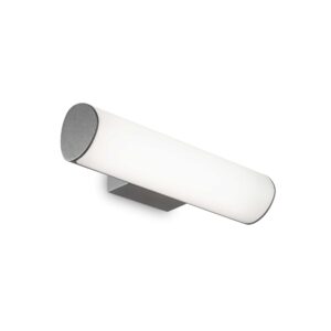 IDEAL LUX Απλίκα Τοίχου Βεράντας ETERE LED 10W 3000K IP44 Χρώματος Ανθρακί – 246925