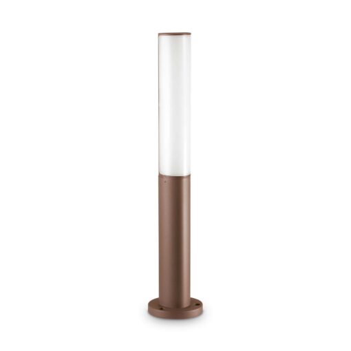 IDEAL LUX Κολωνάκι Κήπου ETERE LED 10W 4000K IP44 Καφέ Χρώματος – 246956