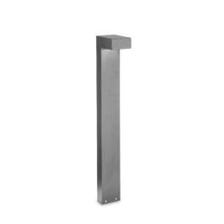 IDEAL LUX Κολωνάκι Κήπου SIRIO 2xG9 IP44 Γκρι Χρώματος – 246963