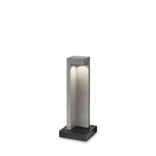 IDEAL LUX Φωτιστικό Δαπέδου Κήπου TITANO LED 9W 3000K IP55 Γκρι Χρώματος – 246994
