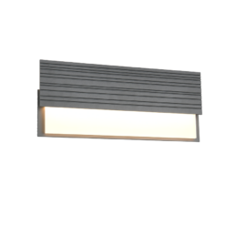 Απλίκα Τοίχου Ανθρακί MARIZA LED 10W 1100lm 3000K IP44 Trio Lighting – 247060142