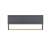 Απλίκα Τοίχου Ανθρακί MARIZA LED 10W 1100lm 3000K IP44 Trio Lighting – 247060142
