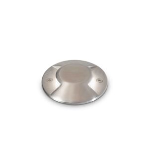 IDEAL LUX Χωνευτό Φωτιστικό Κήπου ROCKET-2 LED 3.5W 3000K IP65 Ατσάλι – 247151