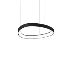 IDEAL LUX Κρεμαστό Φωτιστικό  GEMINI LED 38W 3000K Μαύρου Χρώματος – 247236