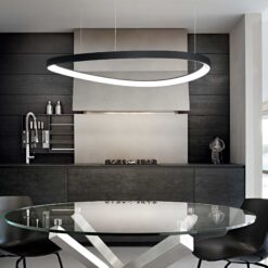 IDEAL LUX Κρεμαστό Φωτιστικό  GEMINI LED 60W 3000K Χρυσού Χρώματος – 269849