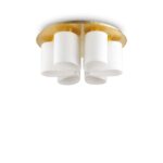 IDEAL LUX Φωτιστικό Οροφής DAISY 6xE27 Λευκού Χρώματος – 247779
