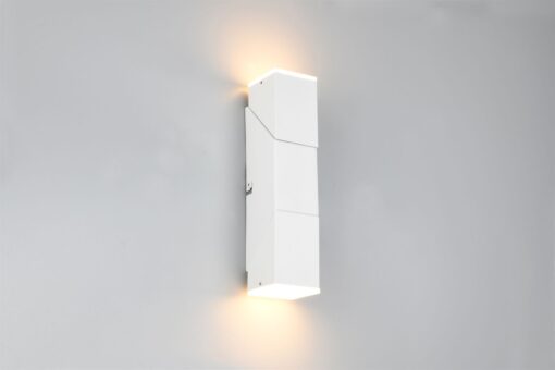 Φωτιστικό Τοίχου Up-Down Περιστρεφόμενο Λευκό Ματ RAGLAN LED 7.6W 800lm 3000K Trio Lighting – 248510231