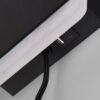 Φωτιστικό Τοίχου Κρεβατιού Μαύρο Ματ FAIRFIELD LED 9W 950lm 3000K Step Dimmable με USB & Ασύρματο Φορτιστή Trio Lighting – 248670132