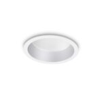 IDEAL LUX Χωνευτό Φωτιστικό Οροφής DEEP LED 10W 3000K IP44 Λευκού Χρώματος – 249018
