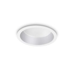 IDEAL LUX Χωνευτό Φωτιστικό Οροφής DEEP LED 10W 3000K IP44 Λευκού Χρώματος – 249018