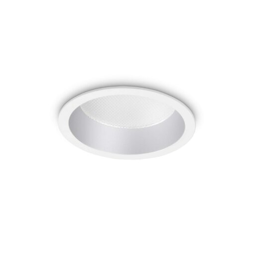 IDEAL LUX Χωνευτό Φωτιστικό Οροφής DEEP LED 10W 3000K IP44 Λευκού Χρώματος – 249018