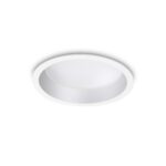 IDEAL LUX Χωνευτό Φωτιστικό Οροφής DEEP LED 20W 3000K IP44 Λευκού Χρώματος – 249032