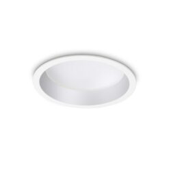 IDEAL LUX Χωνευτό Φωτιστικό Οροφής DEEP LED 20W 3000K IP44 Λευκού Χρώματος – 249032