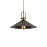 IDEAL LUX Κρεμαστό Φωτιστικό ERIS-3 1xE27 Μαύρου Χρώματος – 249070