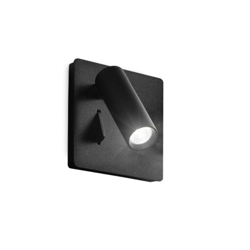 IDEAL LUX Χωνευτό Φωτιστικό Ανάγνωσης LITE LED 3W 3000K Μαύρου Χρώματος – 250113