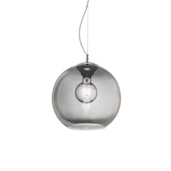 IDEAL LUX Κρεμαστό Φωτιστικό NEMO 1xE27 Φιμέ Χρώματος – 250311