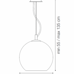IDEAL LUX NEMO SP1 D40 FUME’ – 094229