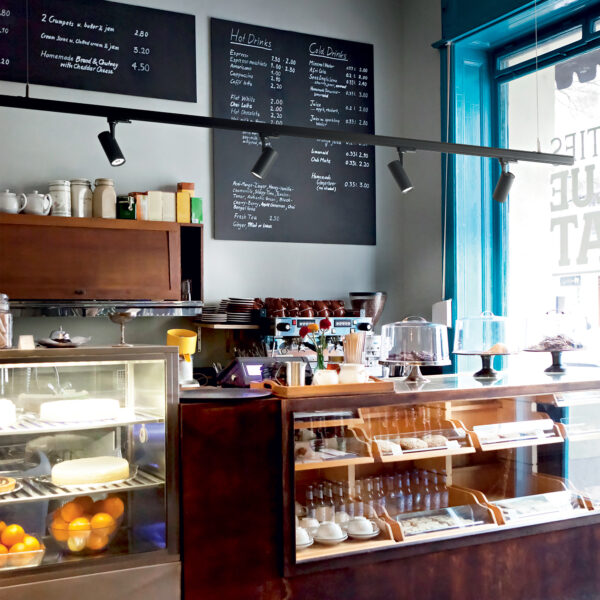 IDEAL LUX Φωτιστικό Σποτ Τριφασικής Ράγας 4 Καλωδίων FOX LED 8W 4000K Λευκού Χρώματος – 271453